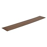 Tablones de piso de vinilo con efecto de madera para suelos de baldosas autoadhesivas para cocina (7, nogal)
