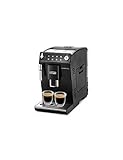 De'Longhi Perfetto Autentica - Cafetera Superautomática Espresso y Cappuccino, 2 Tazas, Depósito de Agua de 1.3 L, Molinillo de Café Silencioso, Sistema de Auto-apagado, 1450 W, Negro
