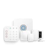 Kit de 5 piezas Ring Alarm de Amazon (2.Âª generaciÃ³n) con Ring Indoor Cam | Sistema de seguridad para el hogar y con vigilancia asistida opcional, sin compromisos a largo plazo