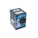 Gamegenic | Star Wars Unlimited Soft Crate | Impresión a Todo Color con Diseños Oficiales | Caja para Mazos | Caben 60 Cartas con Doble Funda TCGs y LCGs | Diseño Darth Vader