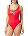 PUMA Swimsuit 1000 Traje de baño, Rojo (Red), M Mujer
