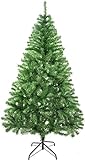 Solagua Ã�rbol de Navidad Artificial Abeto de Hoja EspumillÃ³n 150-240cm Arboles C/Soporte MetÃ¡lico (Verde Brillo, 180cm 470Tips)