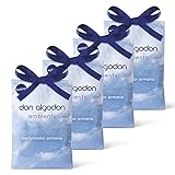 Don Algodon Ambients AMBIENTADOR Perfumador Armario Sobres Perfumados Don Algodon, Papel, Azul, Pack de 4 x 13 g