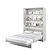 LENART Cama plegable Bed Concept Vertical 140 x 200 Gris Grafito Mate