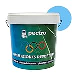 PECTRO Pintura Piscinas 4L - Pintura para Piscinas de Cemento, Fibra y Poliéster - Pintura Piscinas al Agua Resistente a Productos de Limpieza (AZUL OCÉANO)