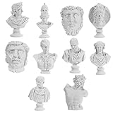 BESPORTBLE 10 figuras de resina para bocetos, miniestatua de escayola, rÃ©plica de Afrodita, diosa griega, busto, estatua para decoraciÃ³n del hogar y la oficina