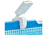 Intex Pulverizador de piscina LED multicolor - Pulverizador LED multicolor - Para piscinas Prism y Ultra Frame, blanco