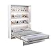 Cama plegable Bed Concept Vertical 140 x 200 Blanco Lacado
