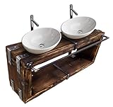 CHYRKA® BORYSLAW - Mueble de baño para lavabo (100 x 28 cm x 40 cm), color natural