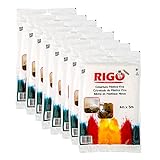 RIGO Plastico Cubretodo 4x5m (6 UNIDADES), Plastico Protector Para Cubrir Muebles y Suelos (20m3) - Evita Polvo, Sucied, Pintura, Humedad, etc