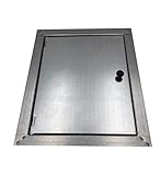 Einside - Puerta para inspección, de acero galvanizado, para todos los tamaños