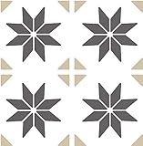 d-c-fix suelo vinilo autoadhesivo Estrellas vívidas - 11 losetas - impermeable, decorativo vinilico - baldosas azulejos adhesivos PVC - para cocina, baño y salón - 30x30 cm