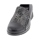 PITILLOS - 1622 Negro - Zapato de Piel, con cuÃ±a, sin Cordones, Suela de Goma, para: Mujer Color: Negro Talla:38