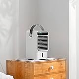 Enfriador de aire portÃ¡til, mini aire acondicionado, mini acondicionador personal con enfriador evaporativo con 3 velocidades de aire para el hogar, dormitorio, oficina
