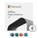 Microsoft Office 2021 Hogar y Empresas - Todas las aplicaciones clásicas de Office - Para 1 PC/Mac