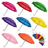 AUEAR, Paquete de 8 mini paraguas coloridos lindos paraguas pequeÃ±os para accesorios de fotografÃ­a, accesorios de fotografÃ­a, suministros de decoraciÃ³n del hogar