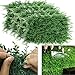 uyoyous 12 plantas artificiales colgantes de 40 x 60 cm, color verde,...