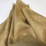 Tela de arpillera, tela yute, tela de saco, tela de manualidades, tela de decoraciÃ³n, telas por metros, 1 metro x 150 cms