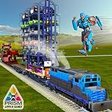 Robot MÃºsculo Coche Transformando Tren Transporte Magnate Inteligente Grua ConducciÃ³n Estacionamiento Aventuras Juegos Gratis por NiÃ±os